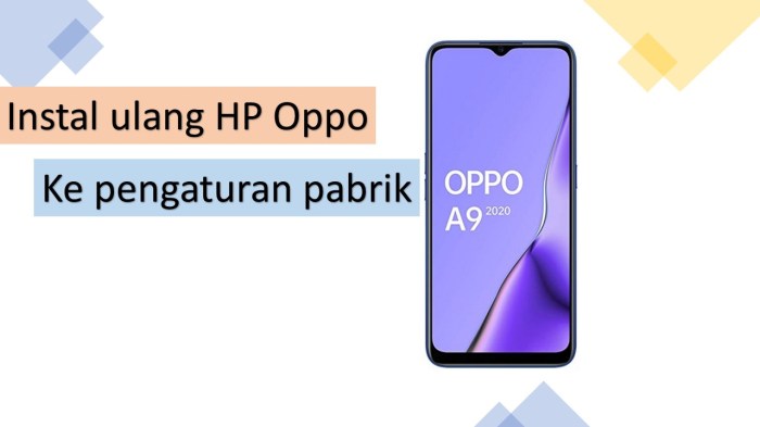 Cara Instal Ulang HP OPPO A3s: Panduan Lengkap