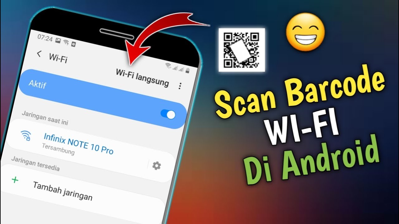 Tujuan Scan WiFi lewat Barcode