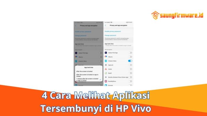 Lihat Aplikasi Tersembunyi di HP Vivo: Panduan Lengkap