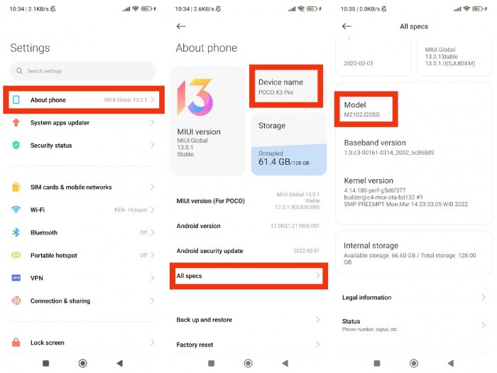 Cara Mudah Mengetahui Tipe HP Xiaomi