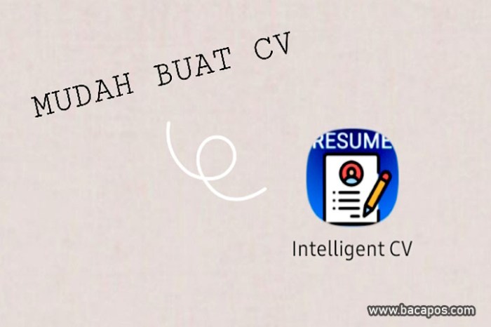 Cara Mudah Buat CV Profesional di Ponsel