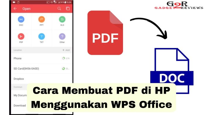 Cara Praktis Buat PDF di HP: Panduan Lengkap