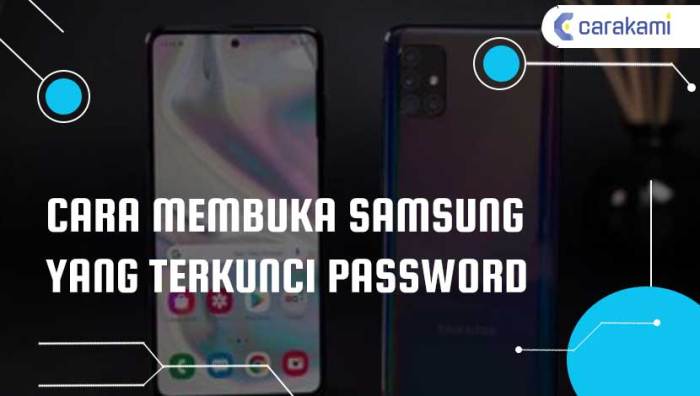 Cara Membuka PIN HP Samsung yang Terkunci dengan Mudah