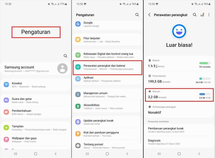 Cara Mudah Cek RAM HP Samsung: Panduan Lengkap