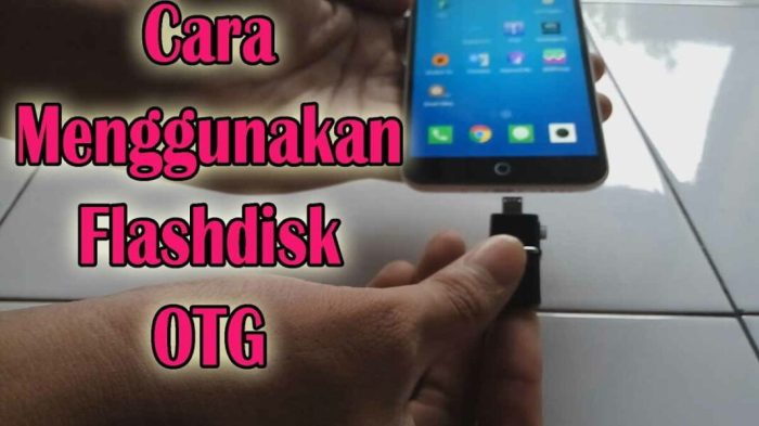 Cara Praktis Menggunakan Flashdisk di Ponsel