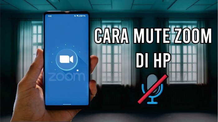 Cara Mute Zoom di HP: Panduan Praktis