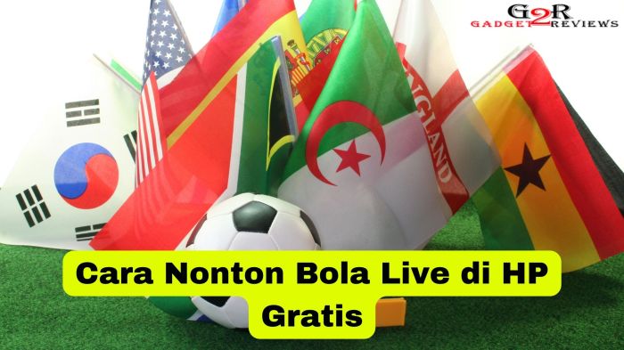 Nonton Bola Live di HP Tanpa Aplikasi, Praktis dan Seru!