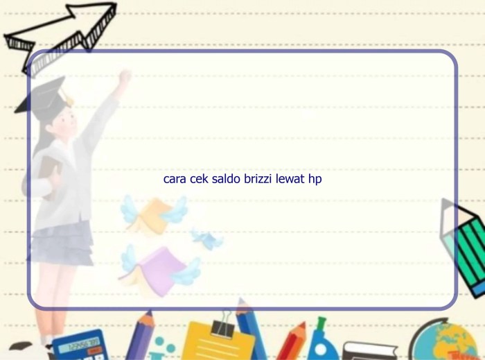 Cara Praktis Cek Saldo BRIzzi via Ponsel, Mudah dan Cepat!