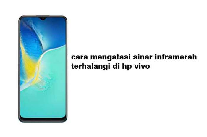 Cara Menghilangkan Sinar Inframerah di HP Vivo Y91