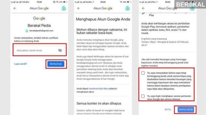 Cara Mudah Hapus Akun Gmail di HP Samsung J2 Prime