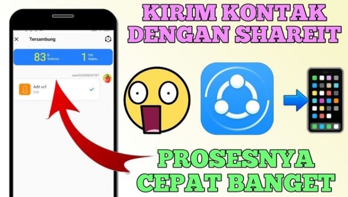 Cara Mudah Berbagi Kontak ke Ponsel Lain