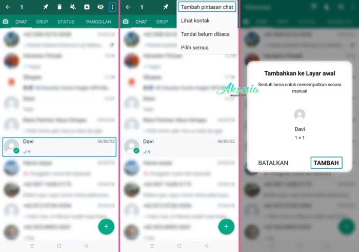 Cara Praktis Menampilkan Chat WhatsApp di Layar Utama HP Oppo