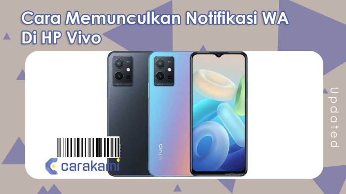 Cara Memunculkan Notifikasi WhatsApp di HP Vivo: Panduan Lengkap