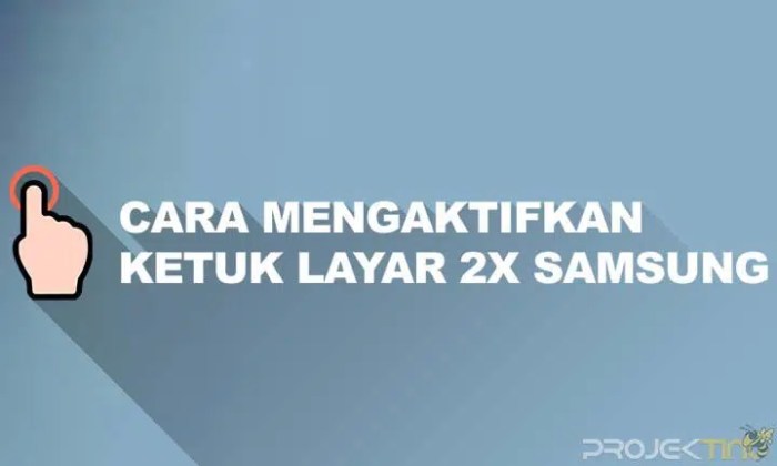 Hidupkan Ponsel dengan Ketuk Dua Kali: Praktis dan Nyaman