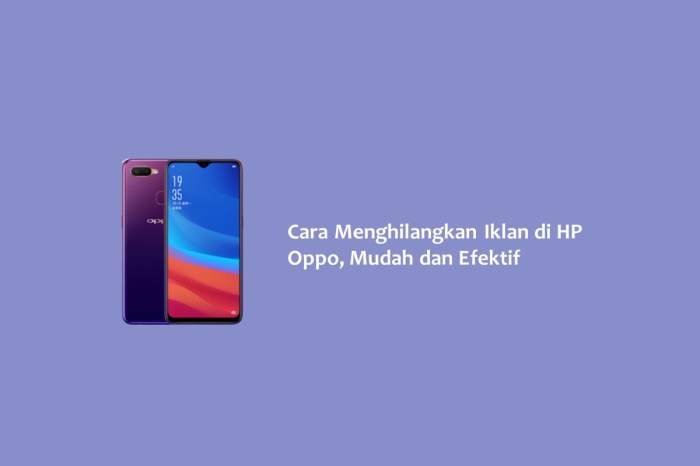 Cara Mudah Menghilangkan Iklan Mengganggu di HP Oppo A1k