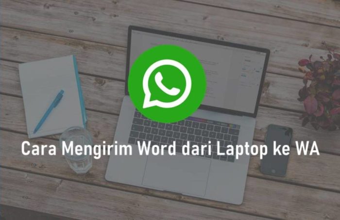 Cara Praktis Kirim File Word dari Laptop ke HP