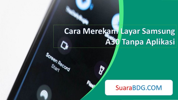 Cara Merekam Layar Samsung A20s Tanpa Aplikasi: Panduan Praktis