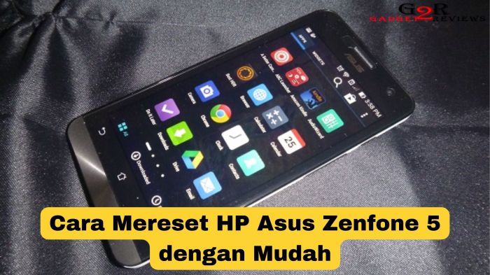 Cara Mudah Restart HP Asus Zenfone: Panduan Lengkap