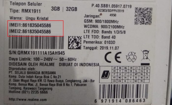 Cara Mudah Cek IMEI HP Realme untuk Berbagai Kebutuhan