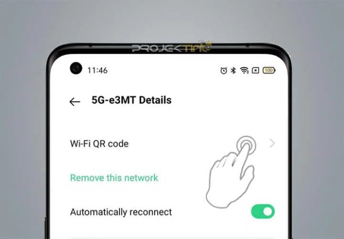 Cara Mudah Menampilkan Barcode WiFi di HP OPPO