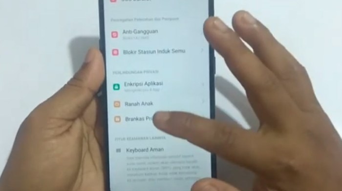 Cara Mudah Membuka Brankas Pribadi di HP OPPO