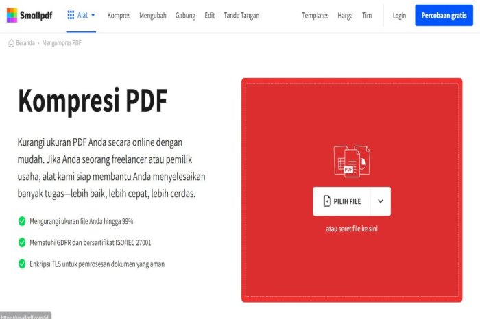 Kompres PDF di HP: Cara Mudah Mengecilkan Ukuran File