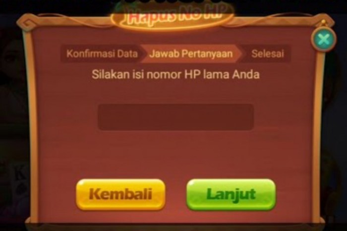 Cara Mudah Ganti Nomor HP di Higgs Domino, Dijamin Aman!