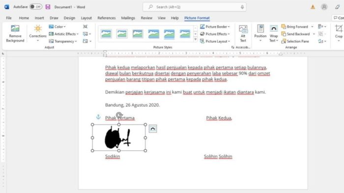 Cara Praktis Tanda Tangan di Word HP: Panduan Lengkap