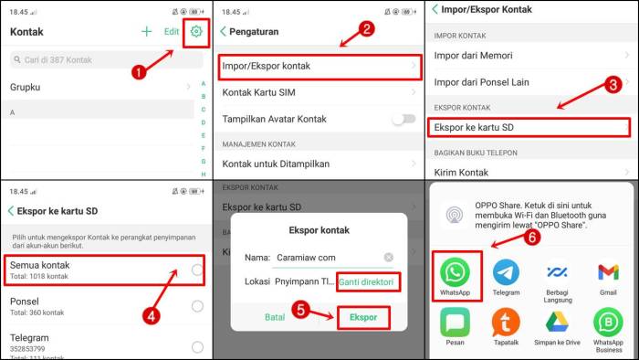 Mudah! Cara Memindahkan Kontak ke HP Oppo Baru