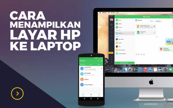 Tampilkan Layar HP ke Laptop Praktis via Bluetooth