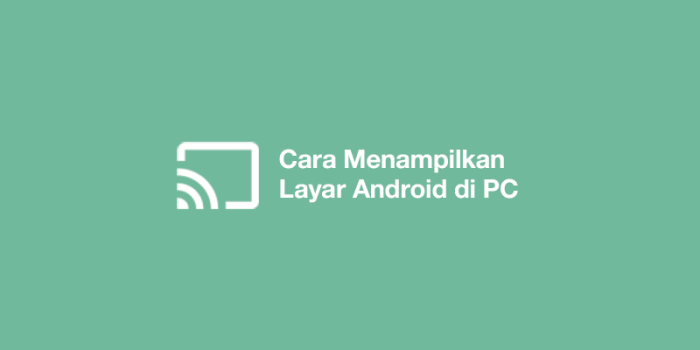 Tampilkan Layar HP ke Laptop Praktis via Bluetooth