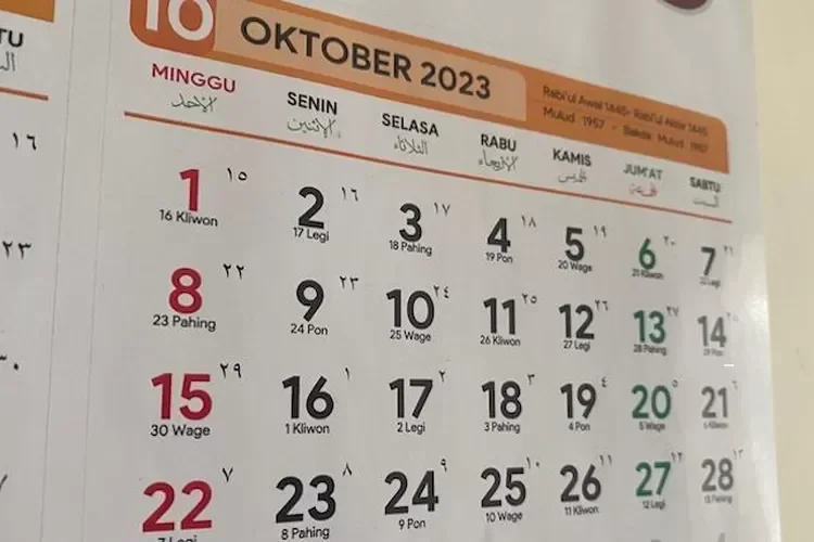 Mengenal Peringatan Spesial 1 Oktober yang Wajib Kamu Ketahui