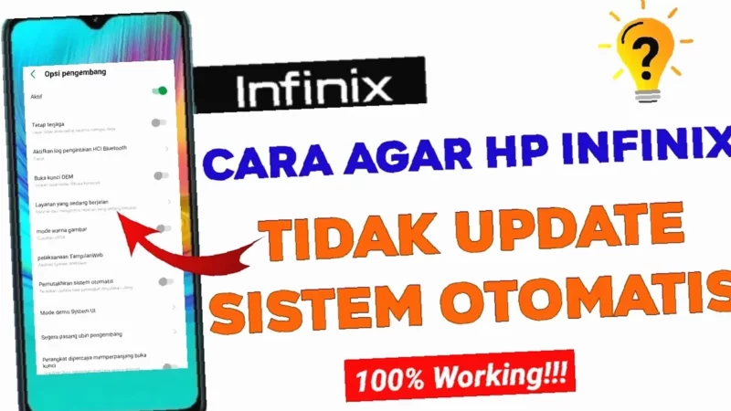 Rahasia Infinix Gak Update Otomatis!  Cara Mudah Stop Pembaruan