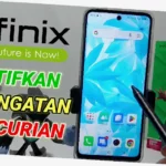 cara aktifkan fingerprint infinix