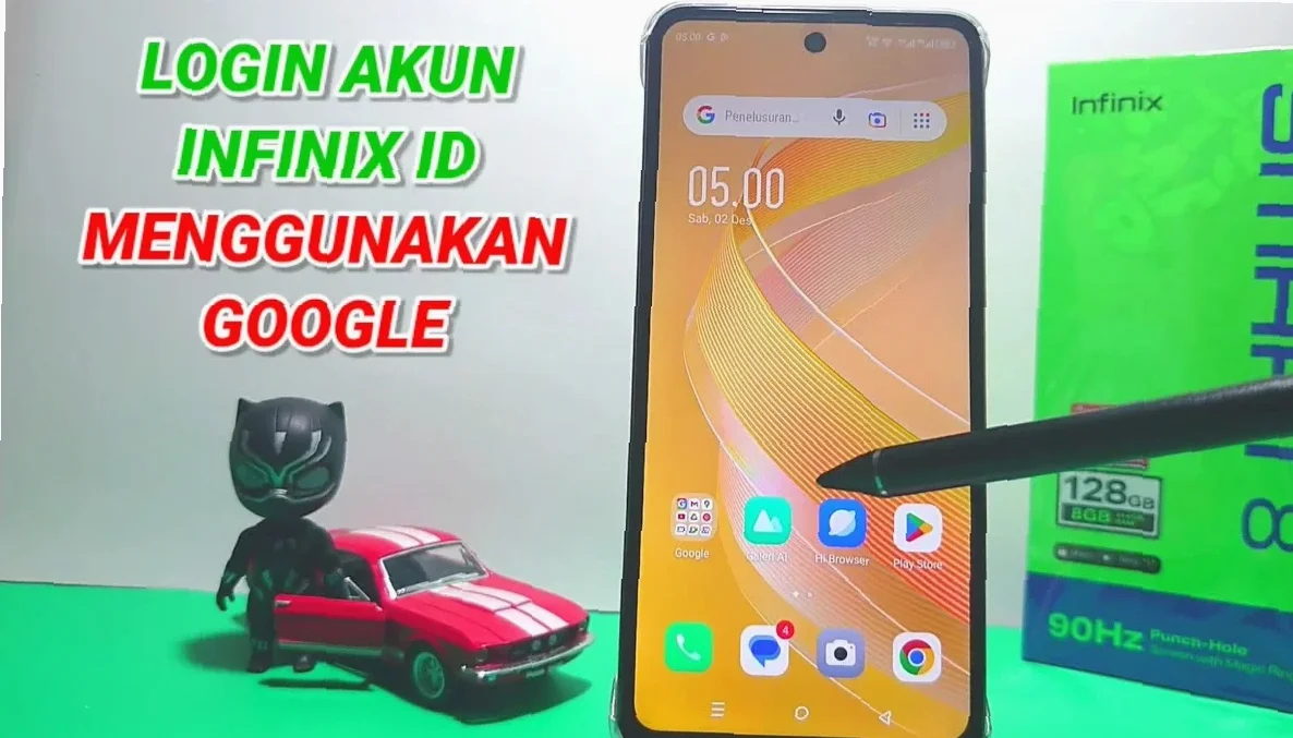 Gak Ribet! Cara Mudah Buka Akun Google di Infinix Smart 7