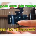 cara buka sandi infinix