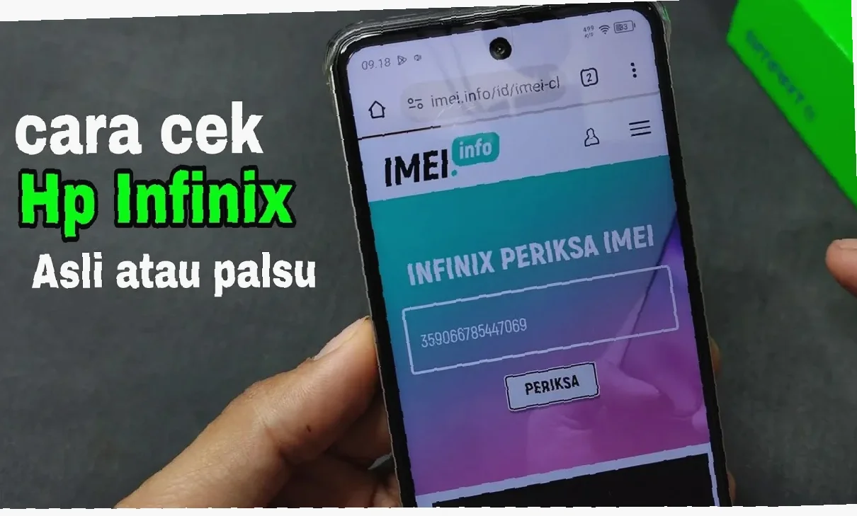 Cek HP Infinix Asli atau KW? Gak Perlu Ribet, Ini Caranya!