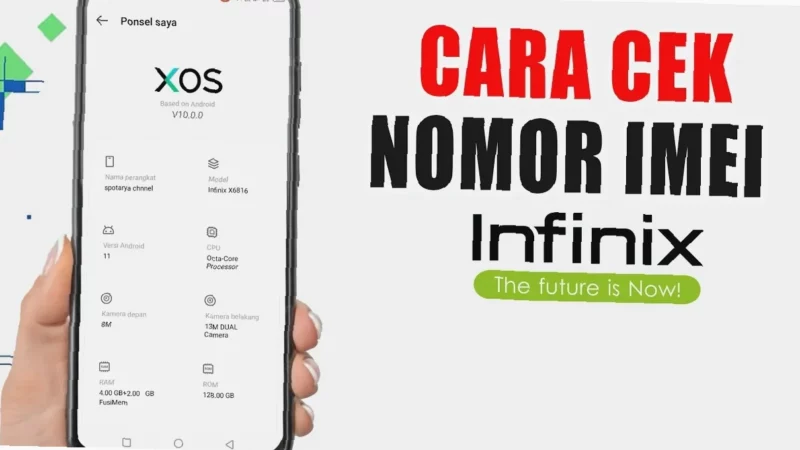 Cek IMEI Infinix Zero 30 Sekarang Juga!  Gampang Banget!  Cek Status & Keaslian!