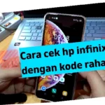 cara cek kode infinix