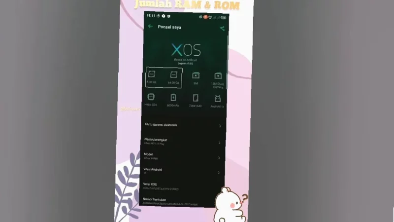 Cara Cek RAM Infinix Hot 9 Play Cepat & Mudah!  Ketahui Kapasitasnya Sekarang!