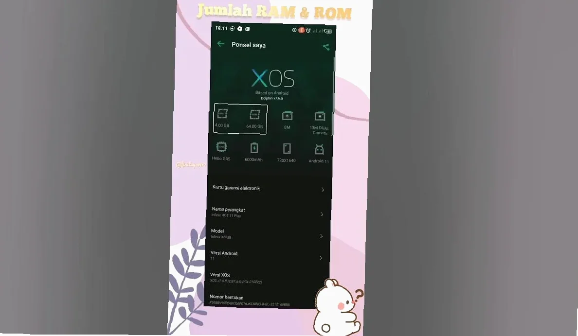 Cara Cek RAM Infinix Hot 9 Play Cepat & Mudah! Ketahui Kapasitasnya Sekarang!