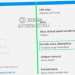 cara ekspor kontak infinix