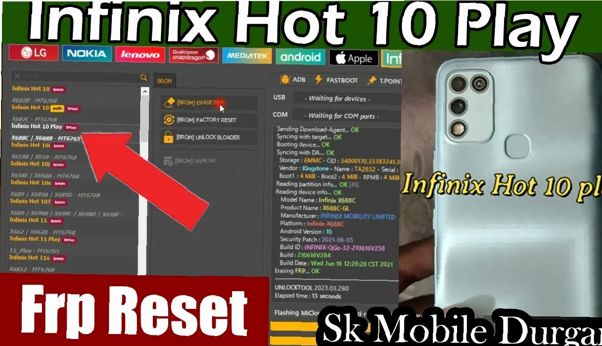 Infinix Hot 10 Play Cara Flashing Cepat & Mudah! Triks Rahasia!