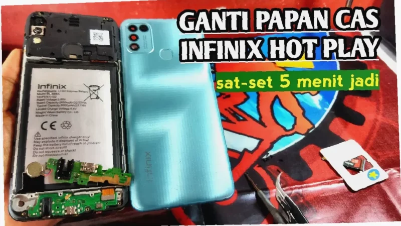 Ganti EMMC Infinix Hot 9 Play Cepat Mudah & Anti Gagal! Tutorial Lengkap