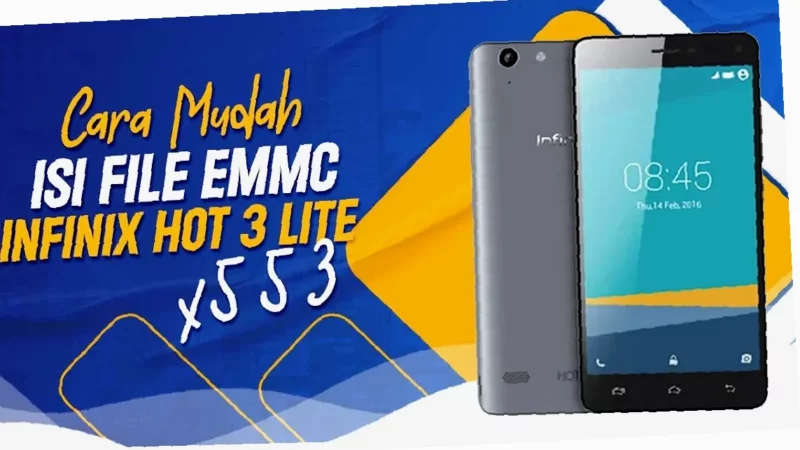 Ganti EMMC Infinix Smart 5  Mudah!  Cara Jitu & Cepat!
