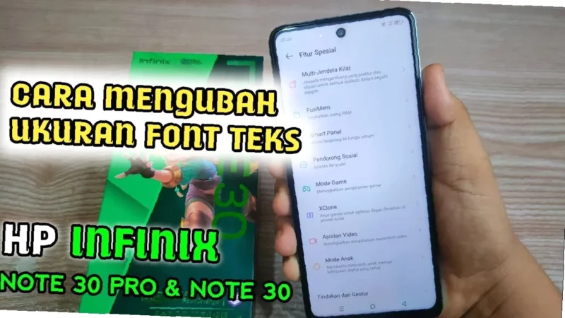 Ganti Font Infinix Note 30 Sekarang Juga!  Mudah & Cepat!