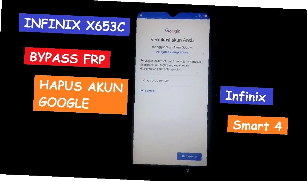 Gak Mau Ribet? Hapus Akun Google Infinix Smart 5 dengan Mudah dan Cepat!