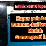 cara hapus kontak infinix