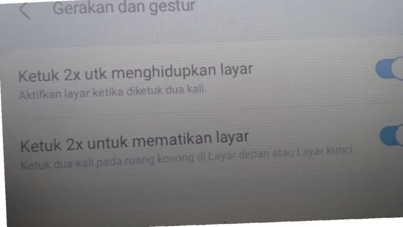 Rahasia Ketuk Layar Infinix 2 Kali,  Triks Ampuh untuk Cepat!
