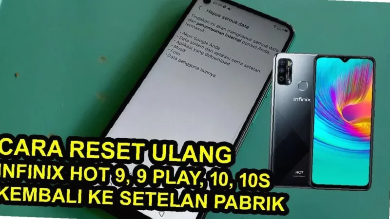 Gak Ribet! Cara Instal Ulang Infinix Hot 9 Play Anti Error, Dijamin Lancar